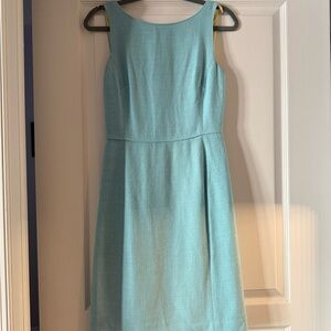 Lilly Pulitzer Aqua Sleeveless Midi Dress